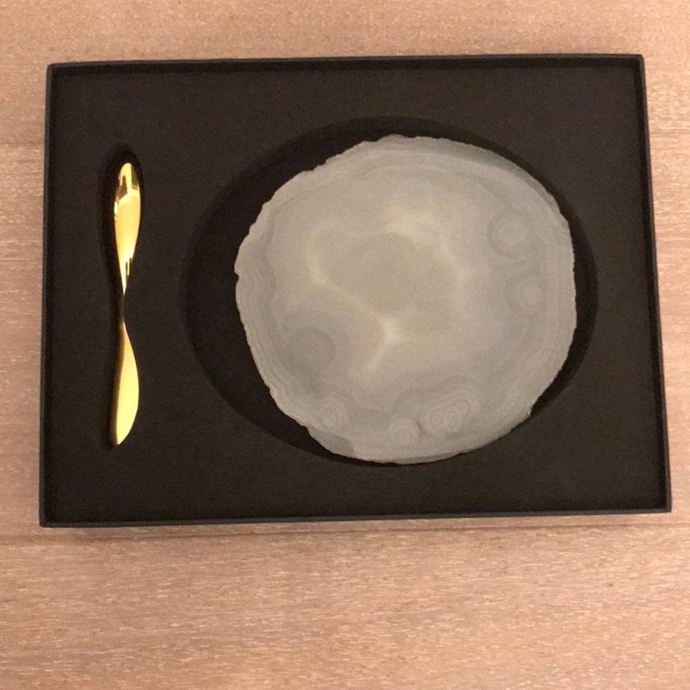 Anna by Rablabs cheese plate & spreader